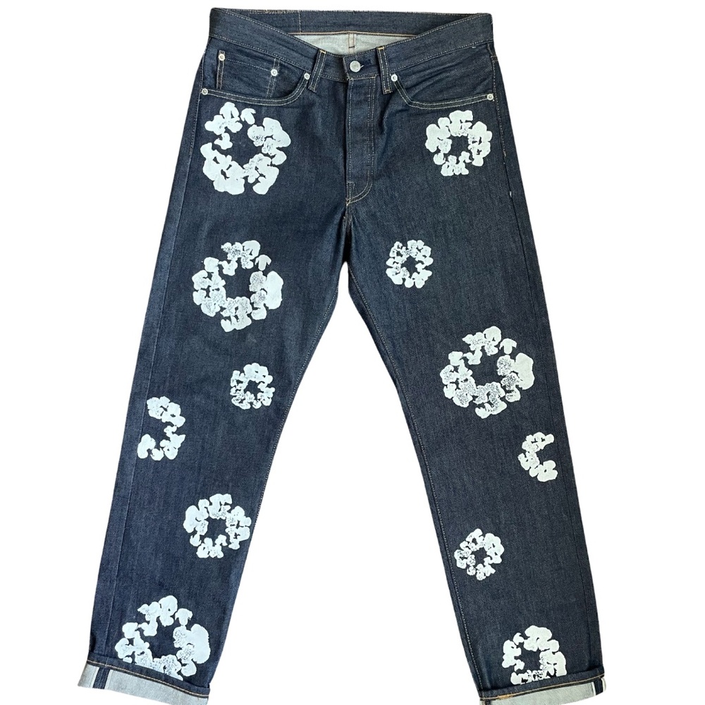 Denim Tears x Levi's Cotton Wreath Jeans